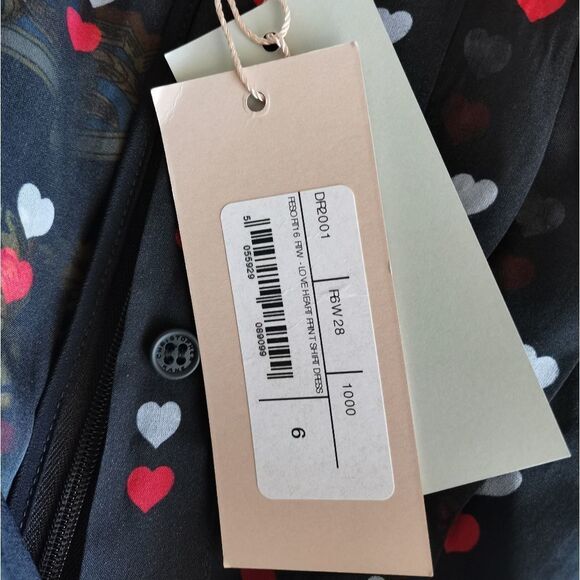 Christopher Kane Silk Heart Dress. - Picture 4 of 6